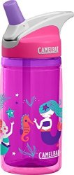 CamelBak Products LLC Camelbak Eddy Kids Insulated Bottle Pink Mermaids 12OZ