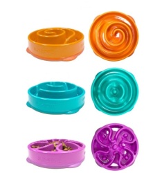 Slo-bowl Feeder For Dogs