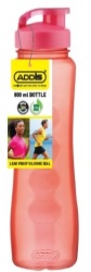 Addis - 800ML Sports Bottle Pop Up Cap - Pink