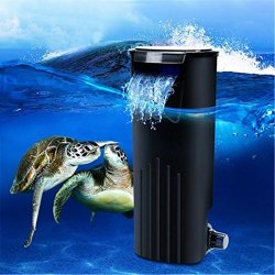 Low Water Fresh Internal Hang On Aquarium Fish Turtle Reptile Tank Power Filter
