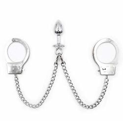 Ledogo Metal Chained Chain Handcuffs With Stuffed Toys