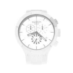 Chequered White Watch SB02W400