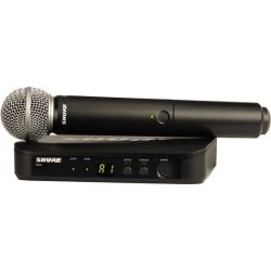 Shure BLX24E SM58-T11 - Single Handheld Wireless Microphone System