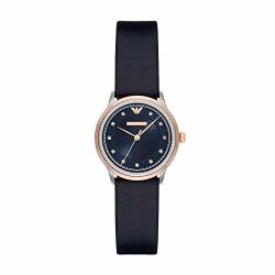 Emporio Armani Women's AR2066 Dress Blue Leather Quartz Watch