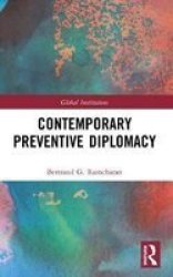 Contemporary Preventive Diplomacy Paperback