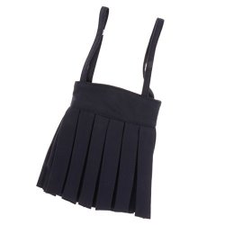 Dovewill Bjd Clothes Pleated Skirt Suspender Dress For 1 3 Bjd Msd Doc Luts Dark Blue