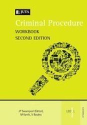 Criminal Procedure Workbook Paperback