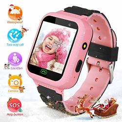 Yenisey Kids Smartwatch With Gps Tracker Touchscreen Smartwatch With Sos Anti-lost Remote Camera Flashlight Learning Game Watch Wrist Android Mobile Smart Watch For Christmas