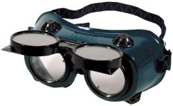 Welding Goggles Flippable Front With Round Lens