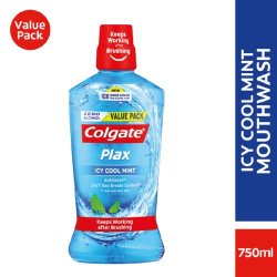 Colgate Plax Mouthwash Icy Cool Mint - 750ML