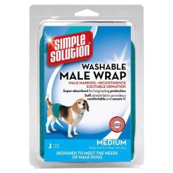 Simple Solution Washable Male Dog Wrap - Medium