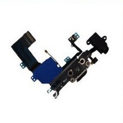 Black Brand New USB Charger Dock Charging Port Connector Flex Cable For Iphone 5C