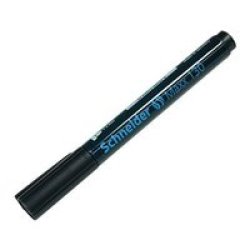 Maxx 130 Permanent Markers - Bullet Tip Black 10 Pack