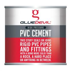 Glue Devil - Pvc Weld Hp 500ML - 2 Pack