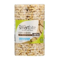 Smartbite Flaxseed And Quinoa Corn Wafers 180G