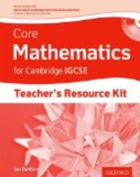 Core Mathematics for Cambridge Igcse. Teacher's Resource Kit