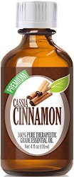 Healing Solutions Best Cinnamon Bark Oil - 100% Pure Cinnamon Bark Essential Oil - 120ML