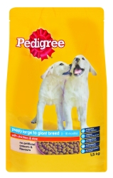 - Dry Dog Food Chicken & Rice - 1.5KG - Large Breed Puppy