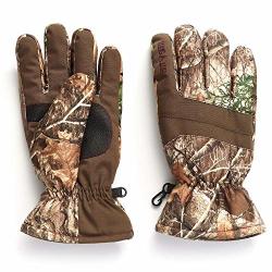 Hot Shot Women's Camo Defender Glove - Realtree Edge Outdoor Hunting Camouflage Large