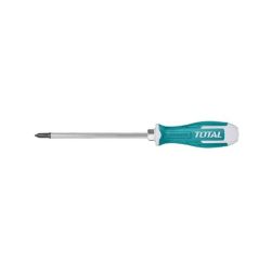 Total Phillips Screwdriver 200MM Slotted Go-through
