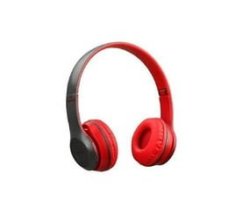 P47 Noise Cancelation Bluetooth Wireless Headphones - Red
