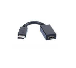 4K Ultra HD Passive Male Displayport To HDMI Female Adapter Cable
