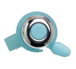 Mirrycle Incredibell Brass Duet Bicycle Bell Blue