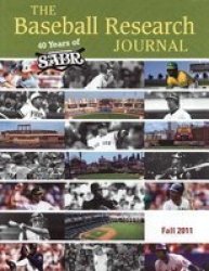 Baseball Research Journal Brj Volume 40 1 Paperback