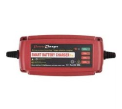 Power Charger 12V 5A Trickle Battery Charger Red