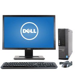 Dell Optiplex GX9020 Intel I7-4TH Gen Desktop PC & 20" Monitor