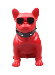 AIWA ABR-000R Red French Bulldog Bluetooth Speaker