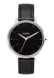 Nixon Kensington Leather Women's Watch - Black