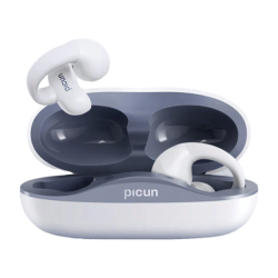- W6 - Waterproof Bone Conduction Wireless Earbuds With MIC - White