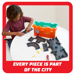 Hot Wheels City Town Center Play Set 2-SIDED