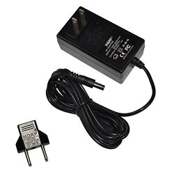 HQRP Ac Adapter Power Supply Compatible With Dymo Labelmanager 160 210d 220p 350 400 450 500 Pc Ii Electronic Labelmaker Labeling System Plus Euro Plug Adapter