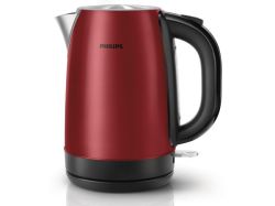 Philips Metal Kettle - Red