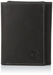 Timberland Men's Hunter Trifold Wallet Black One Size