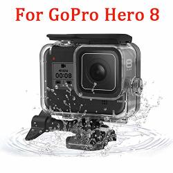 For Gopro Hero 8 Black Accessories Waterproof Protection Housing Case Diving 60M Protective For Gopro Hero 8 Sports Camera IP68