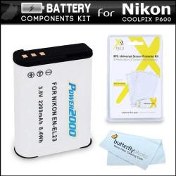 Battery Kit For Nikon Coolpix B700 P900 P610 P600 Wi-fi Digital Camera Digital Camera Includes Ex