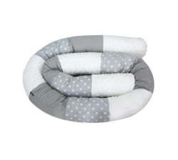 Heartdeco Baby Crib Soft Cushion Long Pillow
