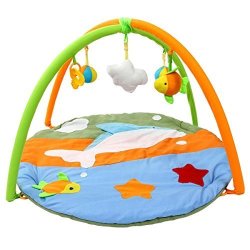 Deals On Coloom Baby Play Gym Thickly Padded Soft Play Mat