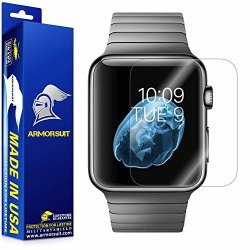 Armorsuit Militaryshield 42MM Series 1 Anti-bubble Ultra HD Full Coverage Screen Protector For Apple Watch Clear 2-PACK