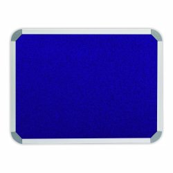 Info Board Aluminium Frame - 900 600MM - Royal Blue