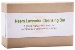 Kalyan Neem Lavender Cleansing Bar Sensitive Skin - 200G