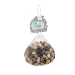 Decorative Stone Pebbles - Home D Cor - Assorted Colours - 1 Kg - 3 Pack