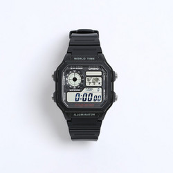 Casio AE-1200WH-1AVDF Black Digital Wrist Watch
