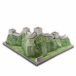 Olmita Great Wall 3D Building Model Children Idy Manual Puzzle 59X19X17CM Architectural Drawing And Modeling Best Gift For Children A