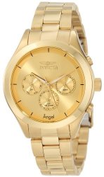 Invicta Women's 12466 Angel Gold-tone Stainless Steel Watch