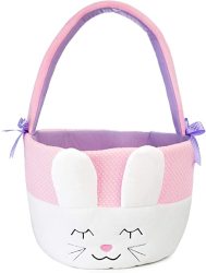 Plush Bunny Easter Basket