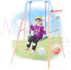 Kid Swing Sport Toy With Basketball